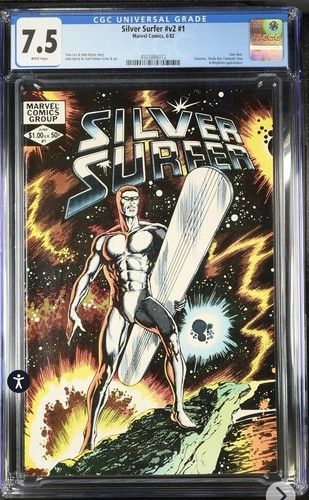 Silver surfer cgc 7 5 - surfer, #1