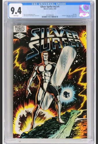 Silver surfer - silver,