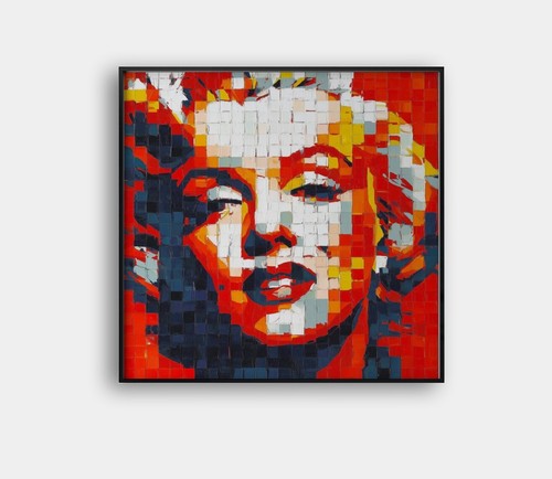 Marilyn rubik scatto - marilyn,