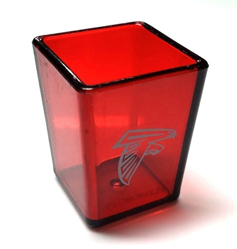 Atlanta falcons shot - falcons, glass