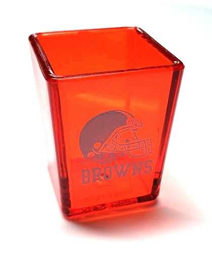 Cleveland browns shot glass - browns,